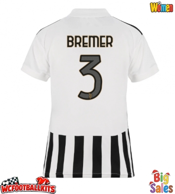 Juventus Gleison Bremer #3 Replica Home Stadium Shirt for Women 2026-27 Short Sleeve